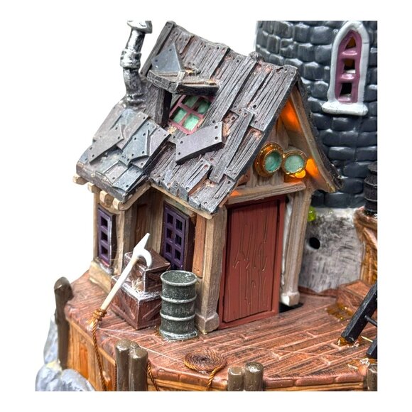 Lemax Spooky Town Isle Of Doom Lighthouse Animated & Sound Halloween Decor READ - Picture 12 of 15
